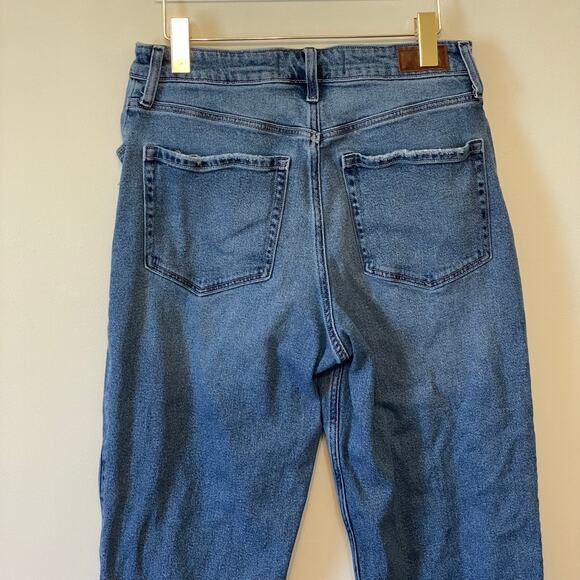 Hollister 30W (10R) Ultra High Rise denim blue jeans casual cotton - Picture 6 of 8